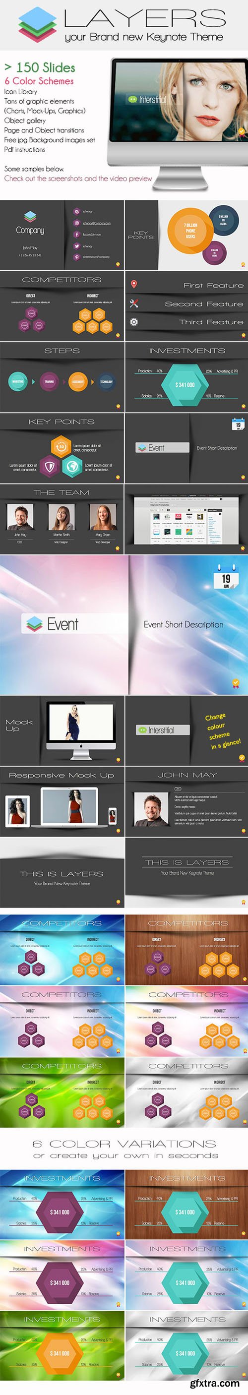 Layers - Over 150 Rad Keynote Slides - CM 51798 Layers - Over 150 Rad Keynote Slides - CM 51798