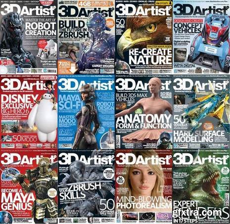 3D Artist Magazine Issue 61-75 Collection