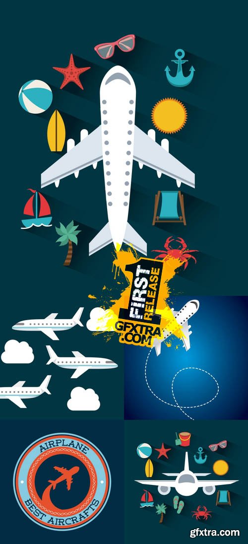 Vector - Airplane Travel