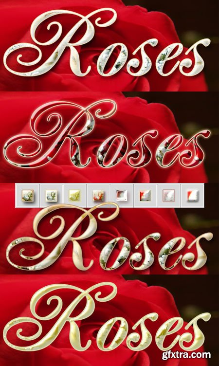 Roses Photoshop Styles Roses Photoshop Styles