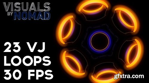 Videohive - Ring VJ Pack 8012091