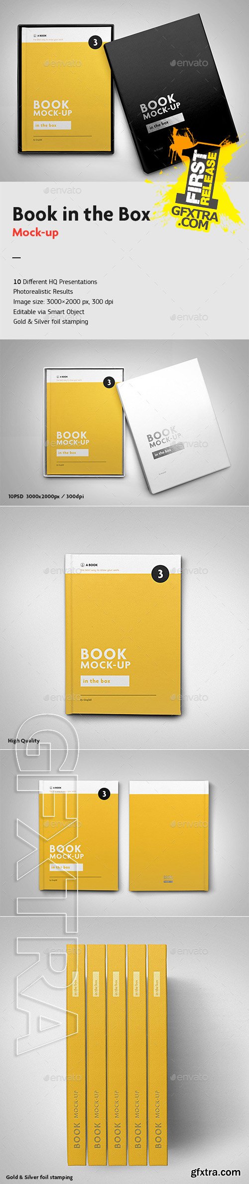 Graphicriver - Book in the Box Mock-up 10015011