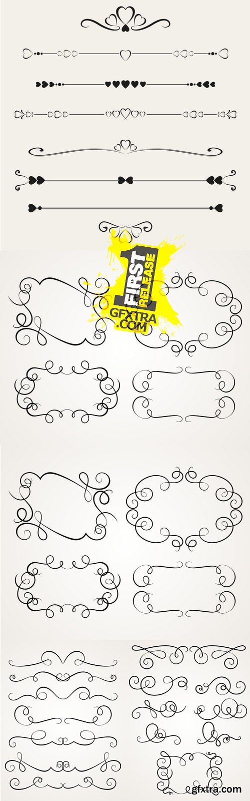 Vector - Calligraphic Decorative Elements