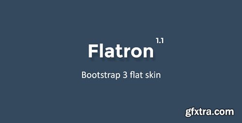 CodeCanyon - Flatron v1.1 - Bootstrap 3 Flat Theme CodeCanyon - Flatron v1.1 - Bootstrap 3 Flat Theme