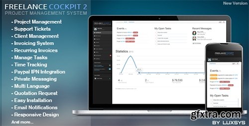 CodeCanyon - Freelance Cockpit 2 v2.1.7 - Project Management CodeCanyon - Freelance Cockpit 2 v2.1.7 - Project Management