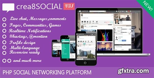 CodeCanyon - Crea8Social v3.1.1 - PHP Social Networking Platform - NULLED CodeCanyon - Crea8Social v3.1.1 - PHP Social Networking Platform - NULLED