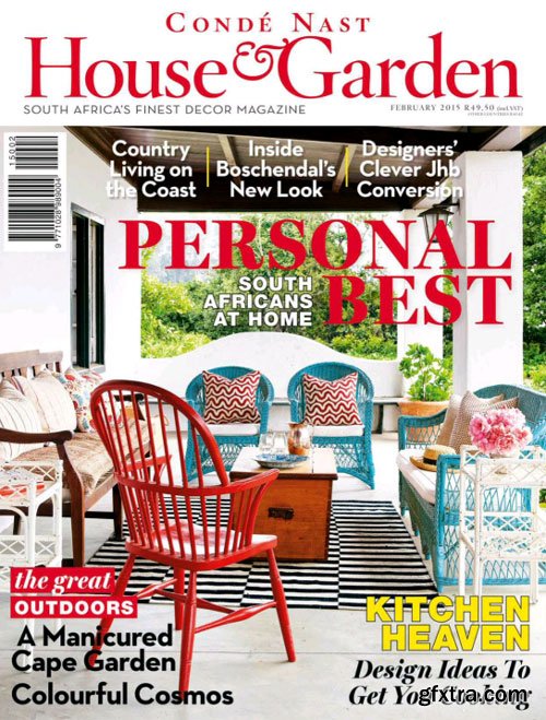 Conde Nast House & Garden Magazine February 2015