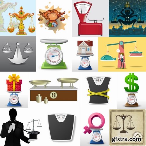 Collection of different scales 25 Eps