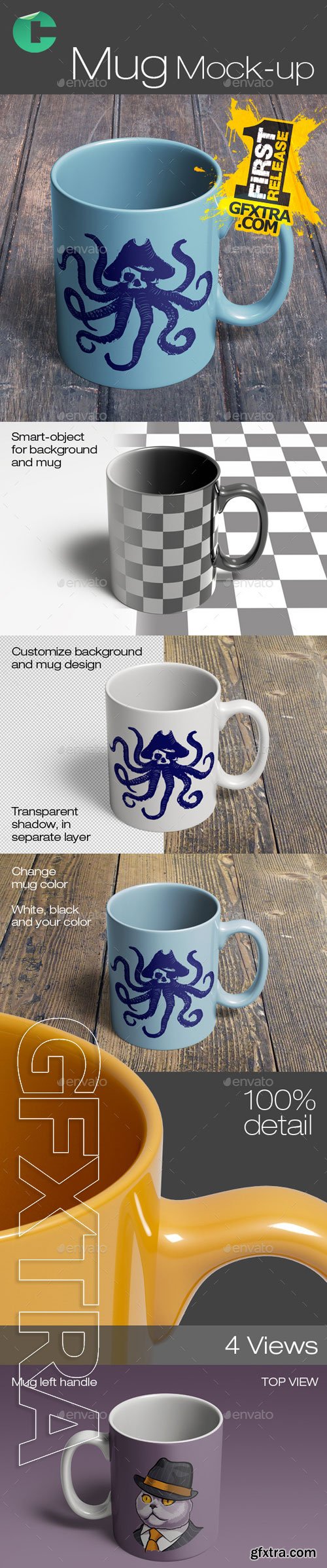 Graphicriver - Mug Mock-up 9995306