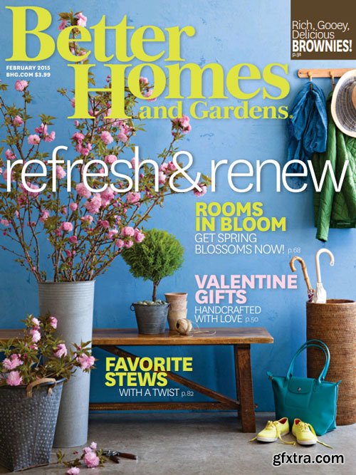 Better Homes and Gardens USA - February 2015 (True PDF)