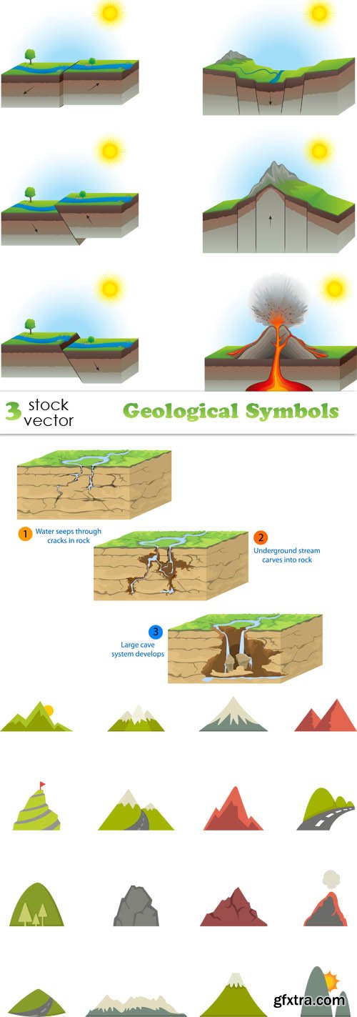 Vectors - Geological Symbols