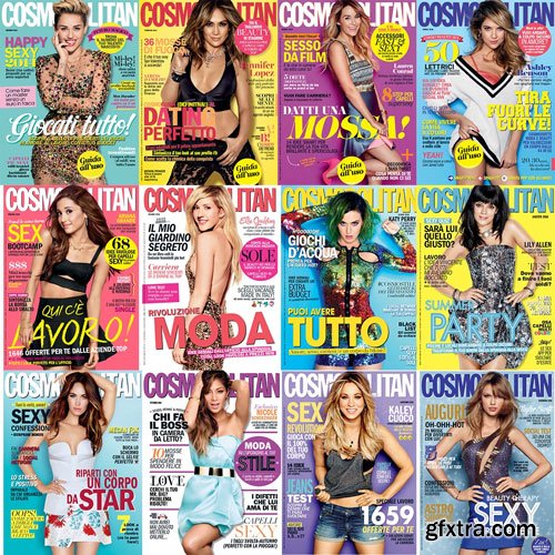 Cosmopolitan Italia – 2014 Full Year Issues Collection