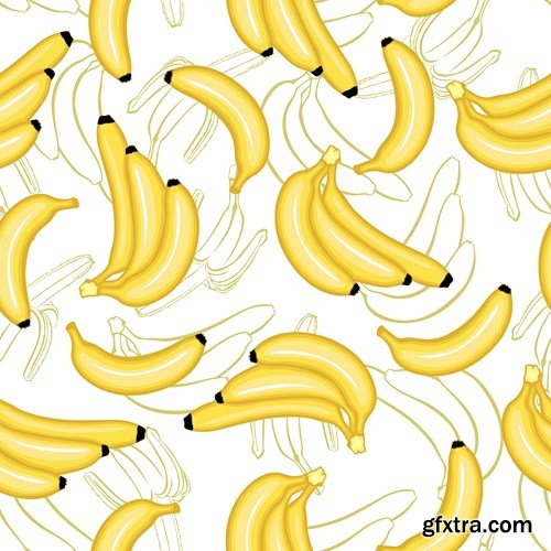 Bananas Collection - Vector Stock, 25xEPS