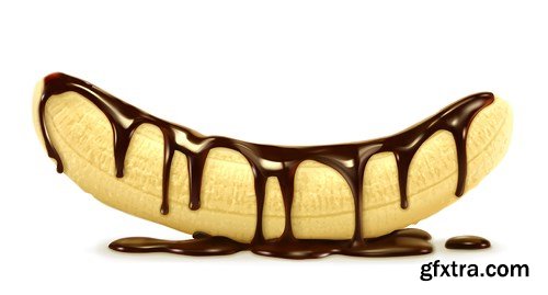 Bananas Collection - Vector Stock, 25xEPS