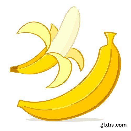 Bananas Collection - Vector Stock, 25xEPS