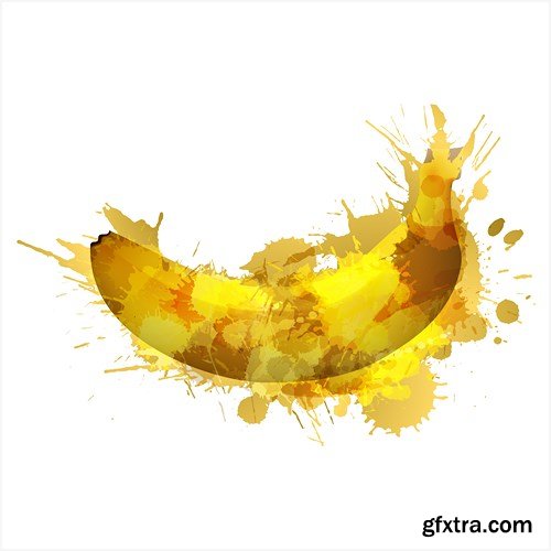 Bananas Collection - Vector Stock, 25xEPS