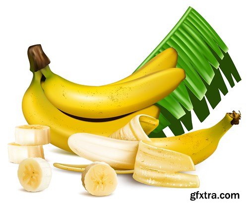 Bananas Collection - Vector Stock, 25xEPS