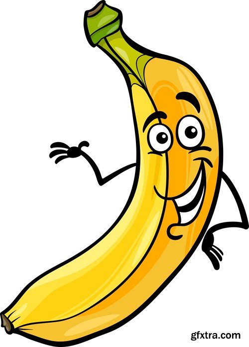 Bananas Collection - Vector Stock, 25xEPS