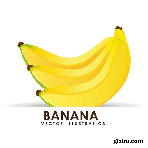 Bananas Collection - Vector Stock, 25xEPS