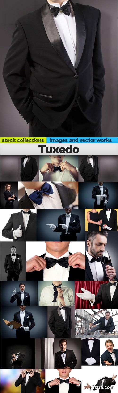 Tuxedo,25 x UHQ JPEG