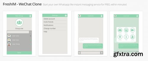 FreshIM - WeChat Clone Script FreshIM - WeChat Clone Script
