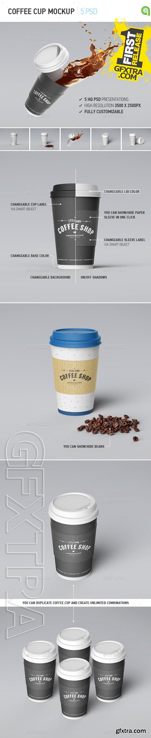 Graphicriver - Coffee Cup Mockup 10013207