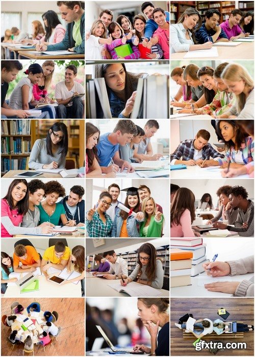 Education and students studying in the classroom - 25 HQ Jpg