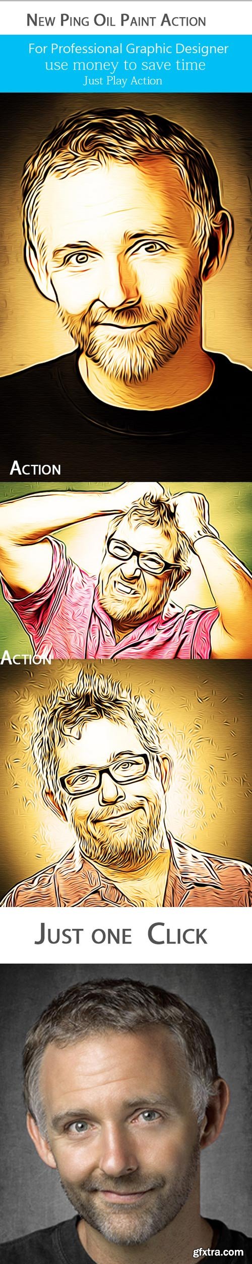 Graphicriver - New Ping Oil Paint Action 9840172