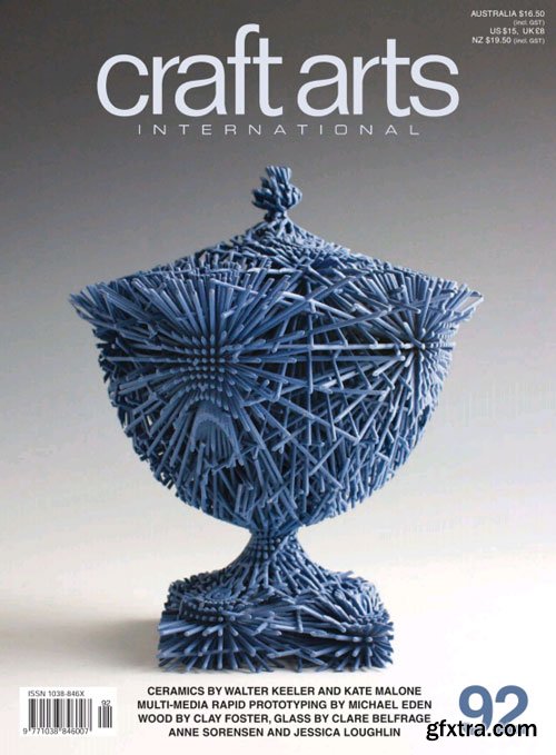 Craft Arts International Magazine Issue 92, 2015