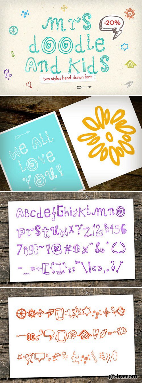 CM - Mrs Doodle Fonts
