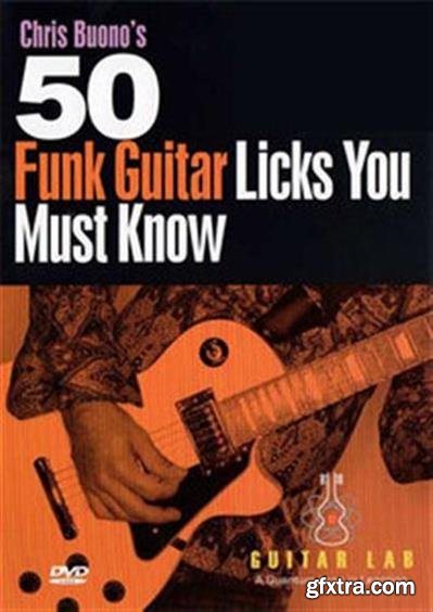 50 Funk Guitar Licks You Must Know