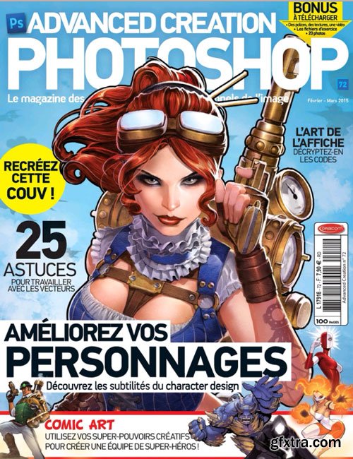 Advanced Creation Photoshop Magazine No.72, 2015