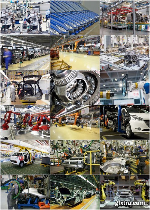 Plant for the production of cars and parts - 25 HQ Jpg