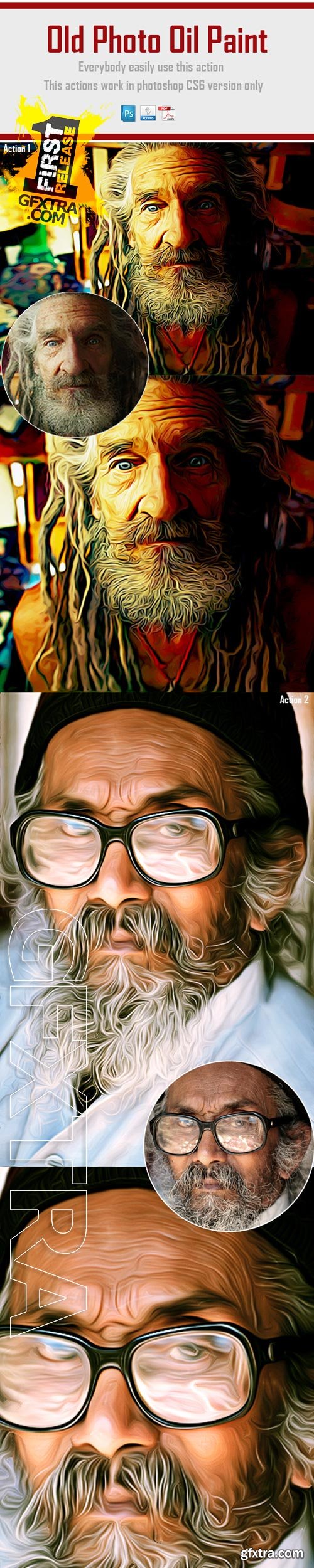 Graphicriver - Old Photo Oil Paint 9819579