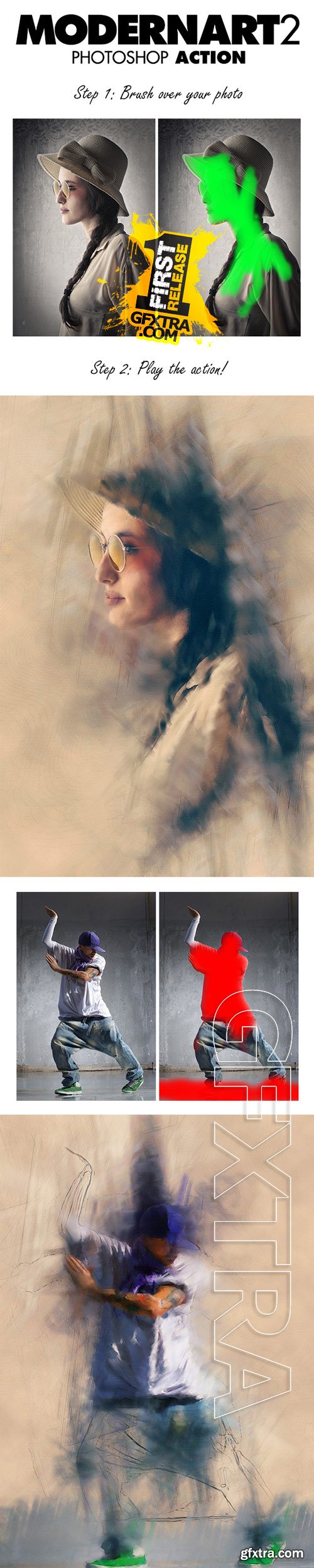 Graphicriver - ModernArt 2 Photoshop Action 10195965