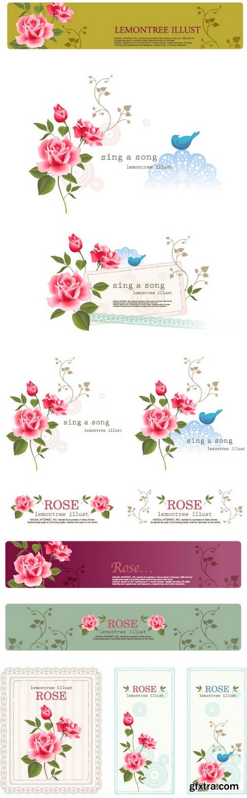 Flower Design Elements 9