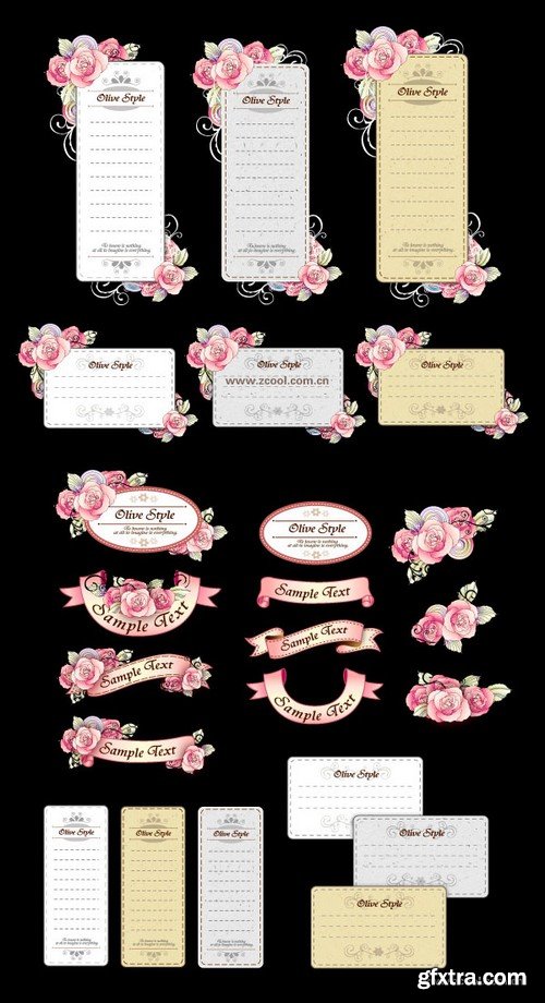 Flower Design Elements 10