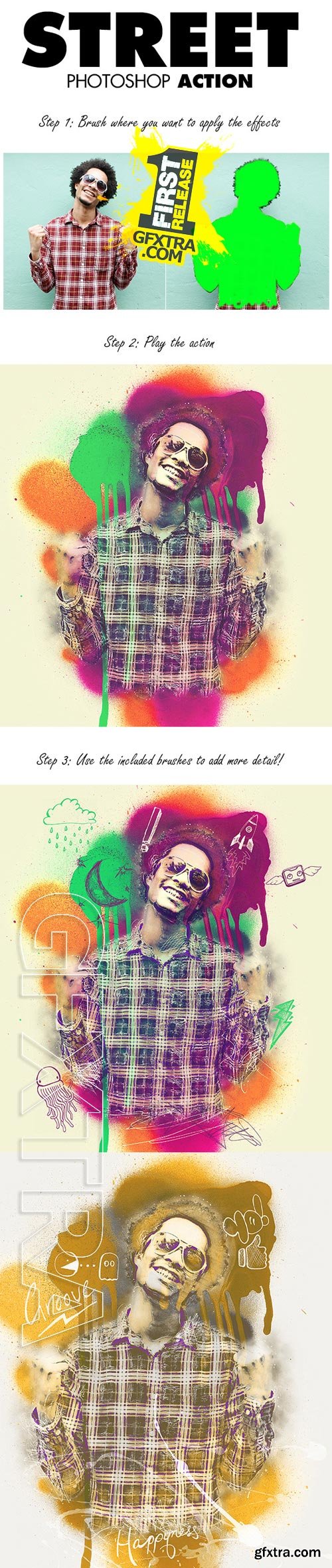 Graphicriver - Street Photoshop Action 9792164