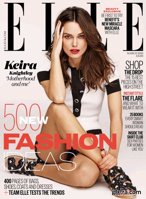 Elle UK - March 2015 (True PDF)