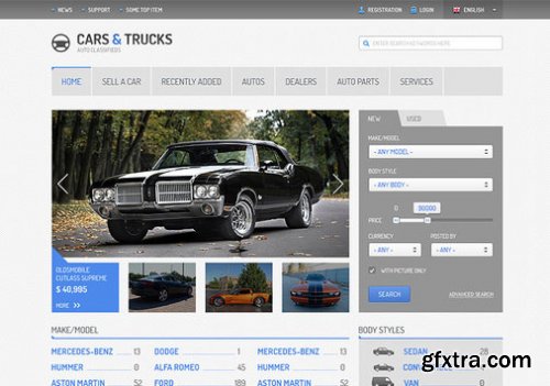 Flynax Auto 4.3 + All Plugins + All Themes + All Languages
