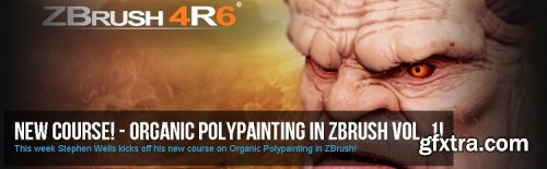 Organic Polypainting in ZBrush Volume 1