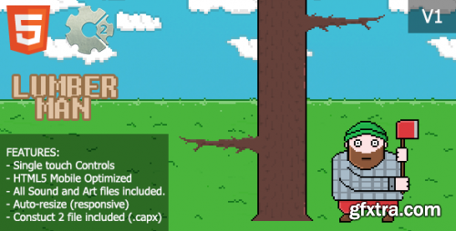 CodeCanyon - LumberMan - Wood Chopping Game