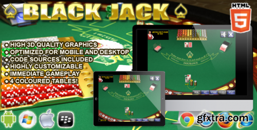 CodeCanyon - HTML5 3D BlackJack - HTML5 Casino Game