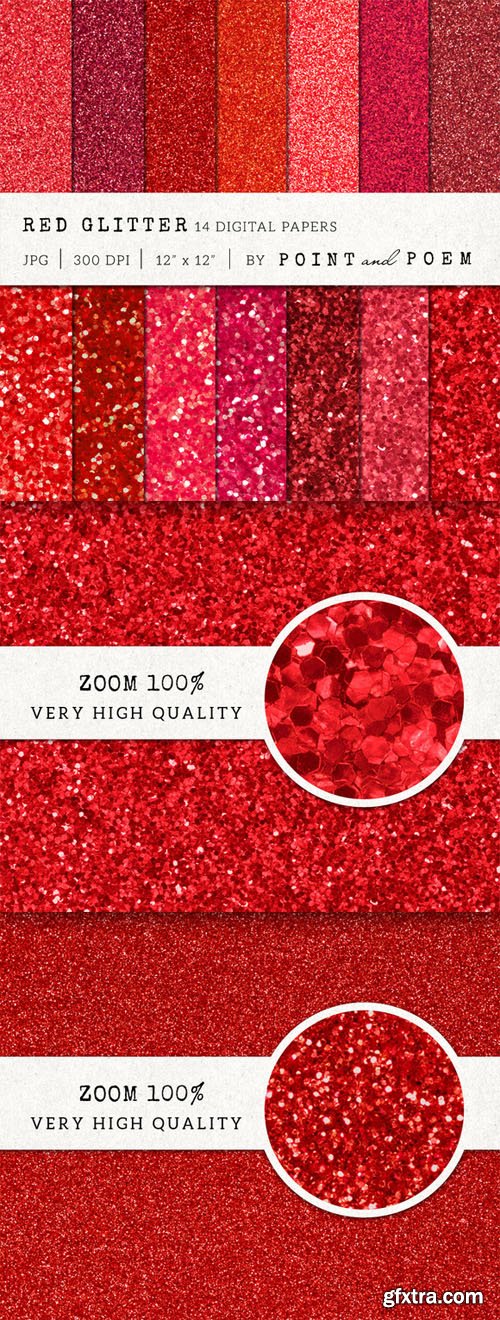 Red Glitter Texture Pack - CM 159213 Red Glitter Texture Pack - CM 159213