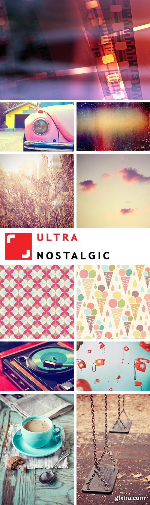 Ultra Nostalgic - 7xEPS+18xJPG
