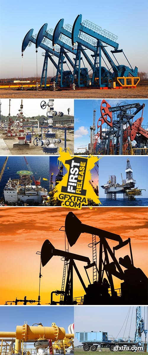 Stock Photo Oil and gas industry