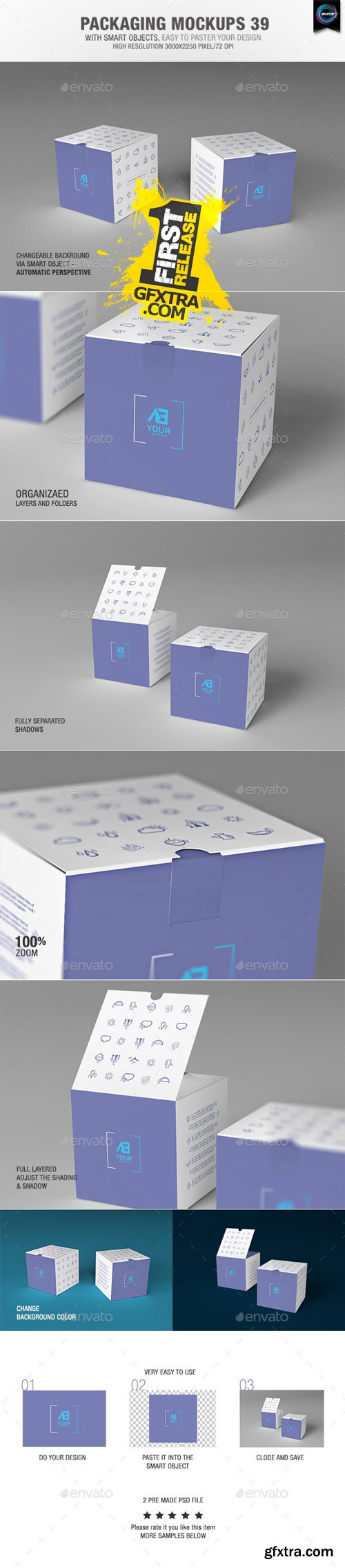 Graphicriver - Packaging Mock-ups 39 9772022