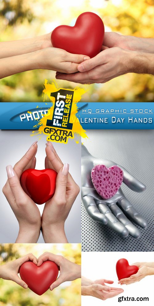 Stock Photo - Valentine Day Hands