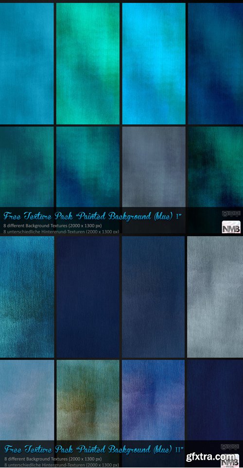 Grunge Blue Textures