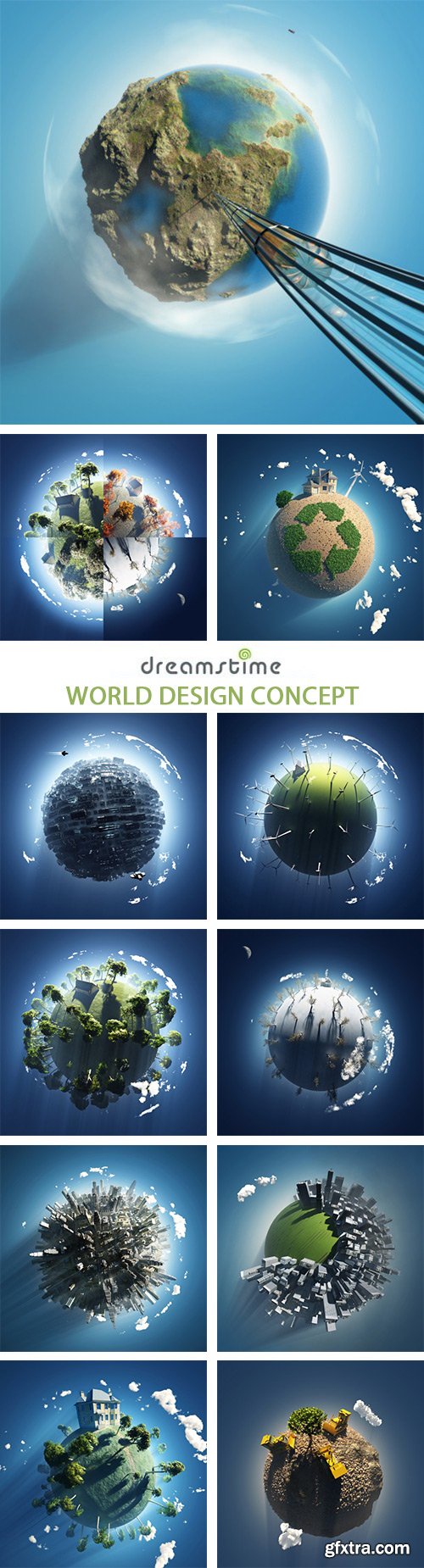 World Design Concept - 25xJPG